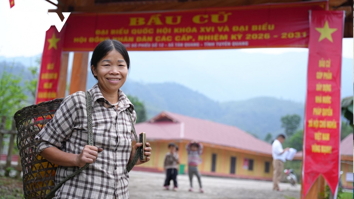 Từ bản làng vùng cao Tuyên Quang, cử tri đặt nhiều kỳ vọng vào đại biểu dân cử